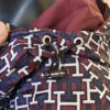 veste double face imperméable Tommy Hilfiger grenat