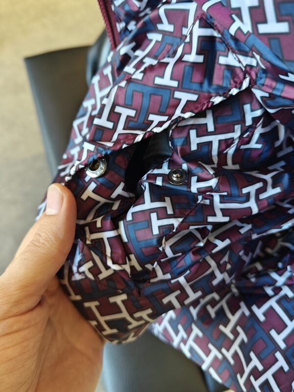 veste double face imperméable Tommy Hilfiger grenat