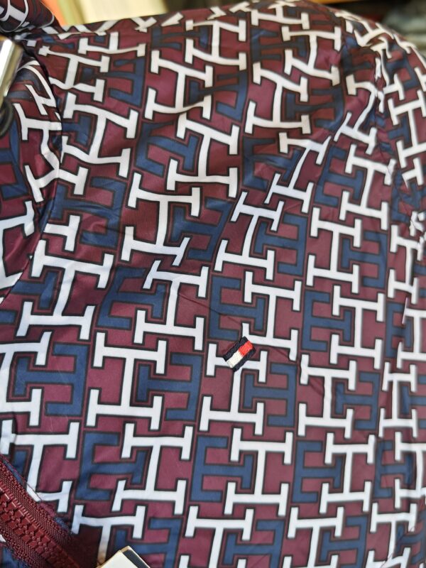 veste double face imperméable Tommy Hilfiger grenat