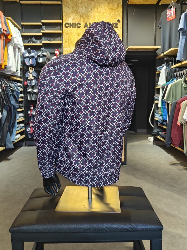 veste double face imperméable Tommy Hilfiger grenat