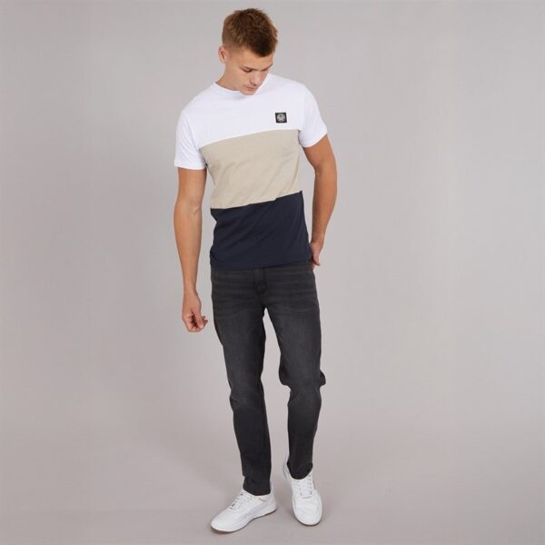 Original Henpanel T-Shirt White Henley