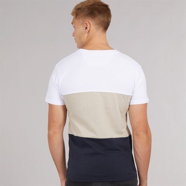 Original Henpanel T-Shirt White Henley