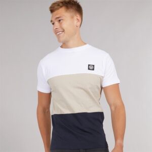 Original Henpanel T-Shirt White Henley