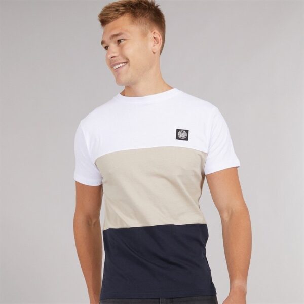 Original Henpanel T-Shirt White Henley