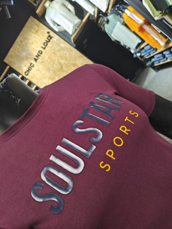 T-shirt SoulStar homme Sport Raisin