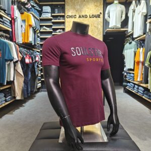 T-shirt SoulStar homme Sport Raisin