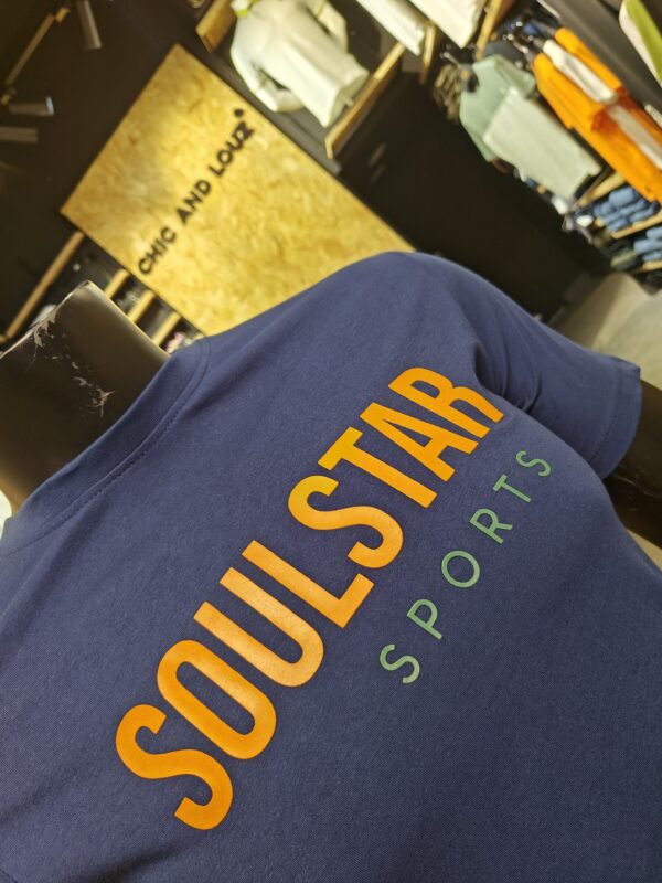 T-shirt SoulStar homme Sport navy