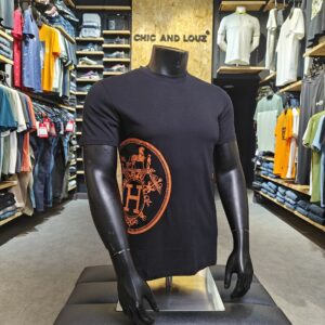 T-Shirt Hermés Black