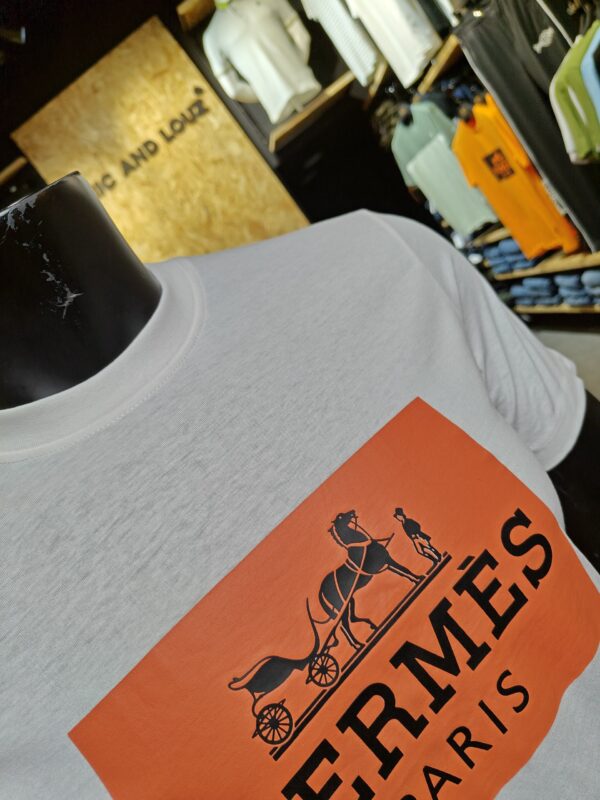 T-Shirt Hermés White