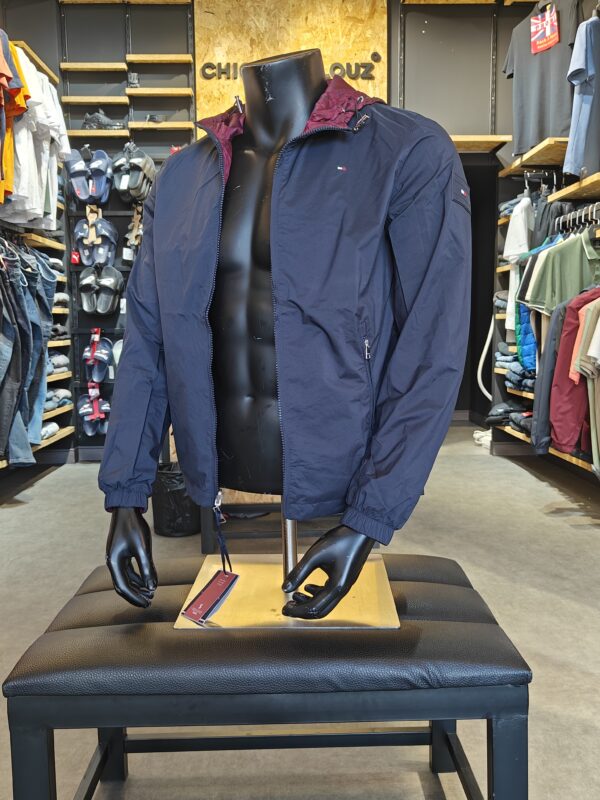 veste double face imperméable Tommy Hilfiger blue