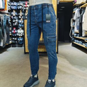 Pantalon combat en jeans diesel R : 1230